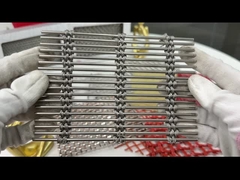 SHUOLONG इंटीरियर स्टेनलेस स्टील बुना जाल क्लैडिंग पैनल विरोधी टक्कर