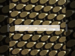 विशेष रूप से दिखने वाली ड्रेप्ड और सस्पेंडेड छतों के लिए सुरुचिपूर्ण स्टेनलेस स्टील आर्किटेक्चरल मेष