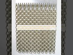 Easy Installation and Good Ventilation Aluminium Chain Fly Screen with Rails And Other Fittings Included