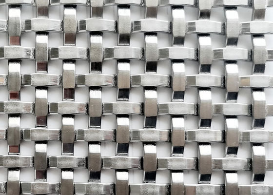 वास्तु बुना तार मेष के लिए स्टेनलेस स्टील सजावटी धातु जाल दीवार Cladding