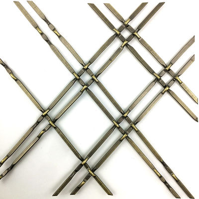 गर्मी प्रतिरोधी Twill Weave Woven Wire Mesh पैनल स्टील