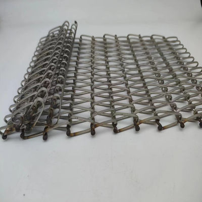 0.5mm-2.0mm तार व्यास SGS प्रमाण पत्र के साथ सर्पिल तार जाल / चौड़ाई 0.5m-2.0m