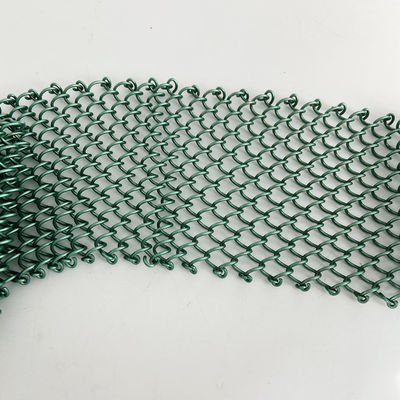 अनुकूलित छेद आकार के साथ Iso Anodizing धातु श्रृंखला पर्दा