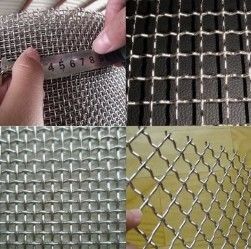 स्क्रीनिंग और फ़िल्टरिंग में 30 मीटर OEM गैल्वेनाइज्ड क्रिमड वायर मेष