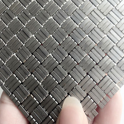 सादा बुनाई वास्तु जाल पैनल तार व्यास 0.8mm 2.0mm