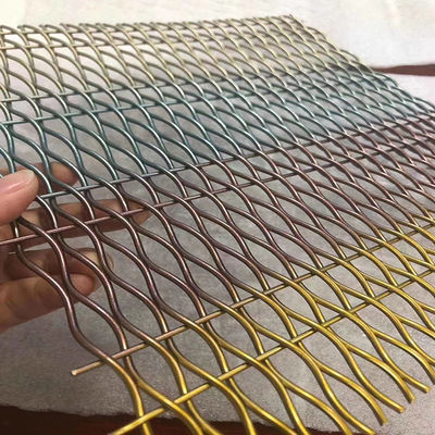 स्टेनलेस स्टील सजावटी बुना तार जाल चौड़ाई 0.6m-2.4m