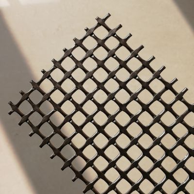 अपग्रेड इंटीरियर्स 18mm वीफ्ट पिच लक्जरी ब्रास डेकोरेटिव ग्रिल्स एसजीएस प्रमाणित