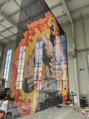 उच्च स्थायित्व वाली चेन लिंक औद्योगिक सेटिंग्स में अच्छे वेंटिलेशन के लिए सबसे अच्छा विकल्प