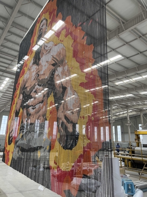 उच्च स्थायित्व वाली चेन लिंक औद्योगिक सेटिंग्स में अच्छे वेंटिलेशन के लिए सबसे अच्छा विकल्प