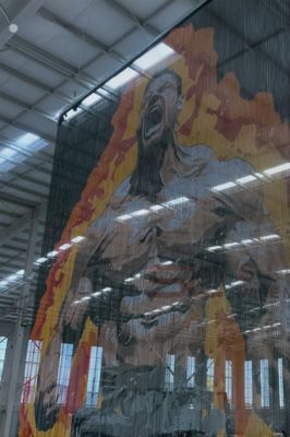 Strong and Durable Aluminium Chain Fly Screen Ideal for in Food Processing Plants