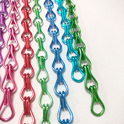 धातु श्रृंखला मक्खी कीट दरवाजा स्क्रीन पर्दा कीट मक्खी स्क्रीन पर्दा श्रृंखला लिंक स्क्रीन पर्दा