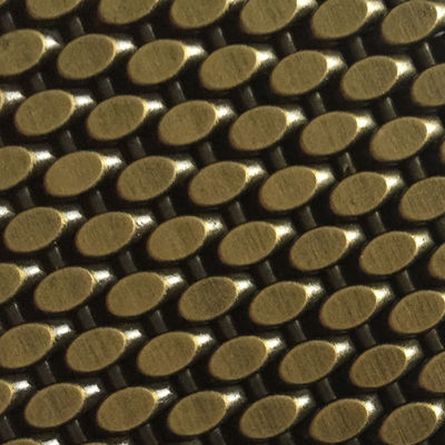 सुरुचिपूर्ण टिकाऊ स्टेनलेस स्टील आर्किटेक्चरल जाल पर्दे के लिए विशेष उपस्थिति के साथ निलंबित छत