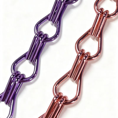 सजावटी चेनमेल रिंग मेष पर्दा स्क्रीन बिल्डिंग फेकाडे प्राकृतिक रंग