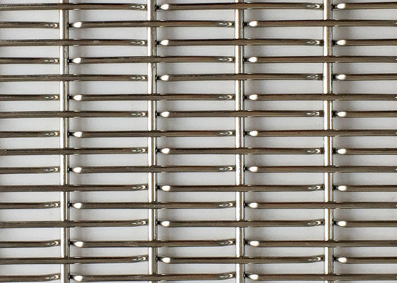 पीतल वास्तुकला बुना तार जाल व्यास 0.02mm-2.03mm प्रदर्शन